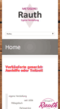 Mobile Screenshot of jost-rauth.de